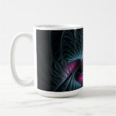 Mug Abstrait Imaginaire coloré fractal (Gauche)