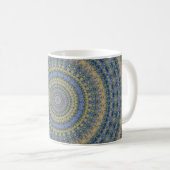 Mug Abstrait mandala ronde sans couture motif kaleidos (Devant droit)