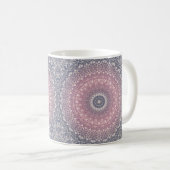 Mug Abstrait mandala ronde sans couture motif kaleidos (Devant droit)