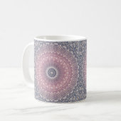 Mug Abstrait mandala ronde sans couture motif kaleidos (Devant gauche)