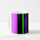 Mug Abstrait Mardi Gras Stripes (Devant gauche)