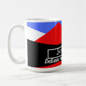 Mug Abstrait moderne coloré | citation inspirante (Gauche)