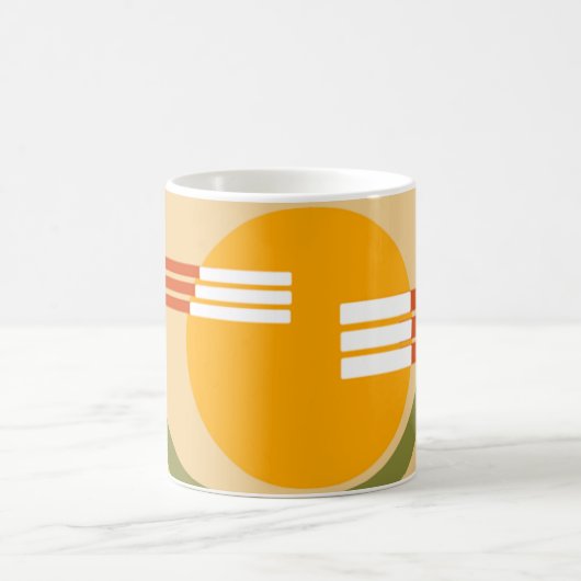 Mug Abstrait moderne du milieu du siècle  (Centre)
