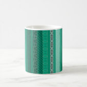 Mug Abstrait moderne géométrique ornementale rétro pat (Centre)