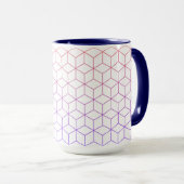 Mug Abstrait modulaire (Devant droit)
