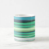 Mug Abstrait n° 2 : bleu vert d'eau (Centre)
