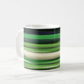 Mug Abstrait n° 2 : Flou vert (Devant gauche)
