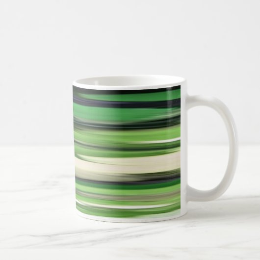 Mug Abstrait n° 2 : Flou vert (Droite)