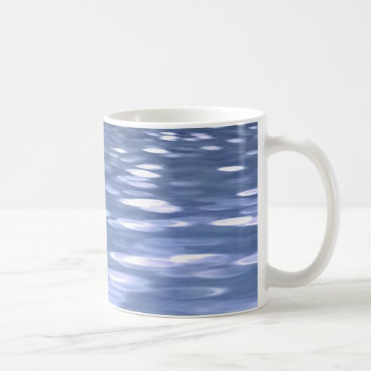 Mug Abstrait n° 3 : Brillant bleu poudre (Droite)