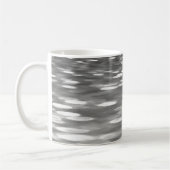 Mug Abstrait n° 3 : brillant gris argenté (Gauche)
