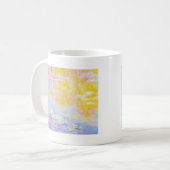 Mug abstrait, nénuphars de Monet 7 (Devant gauche)