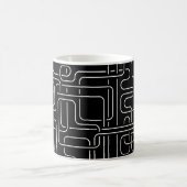 Mug Abstrait Noir (Centre)