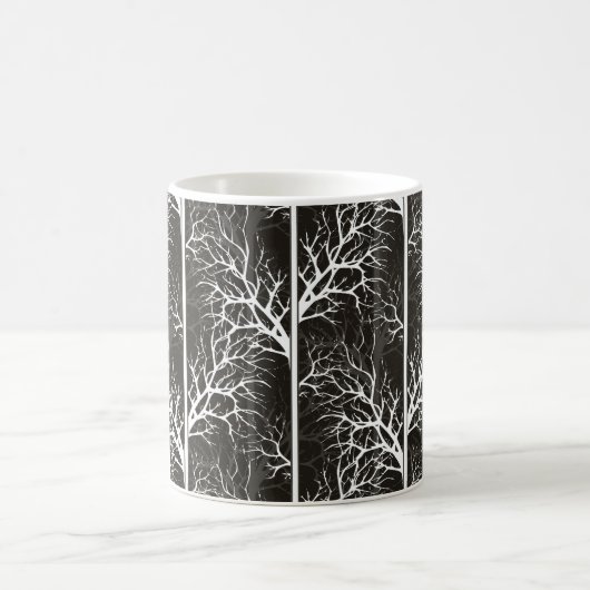 Mug Abstrait noir et blanc (Centre)