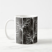 Mug Abstrait noir et blanc (Gauche)