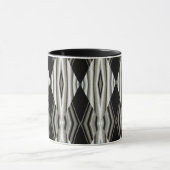 Mug Abstrait noir et blanc 1 (Centre)