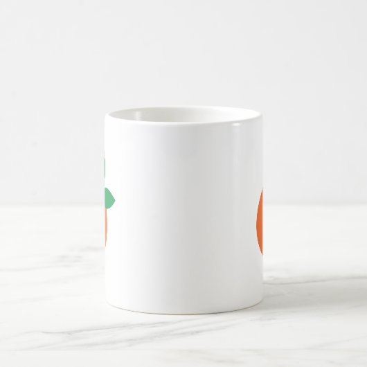 Mug Abstrait orange (Centre)