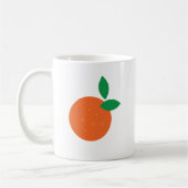 Mug Abstrait orange (Gauche)