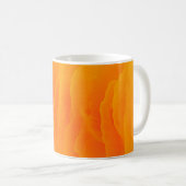 Mug Abstrait orange arrière - plan coloré (Devant droit)