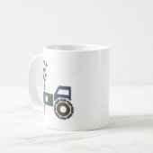 Mug Abstrait ou - (Devant gauche)