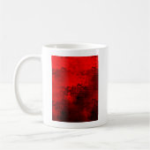 Mug Abstrait rouge (Gauche)
