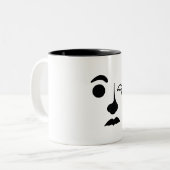 Mug Abstrait sans titre (Devant gauche)