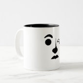 Mug Abstrait sans titre (Devant gauche)