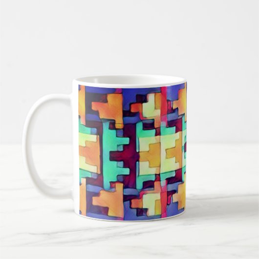 Mug Abstrait sud-ouest (Gauche)
