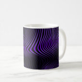 Mug Abstrait texture marbre arrière - plan avec lin br (Devant droit)
