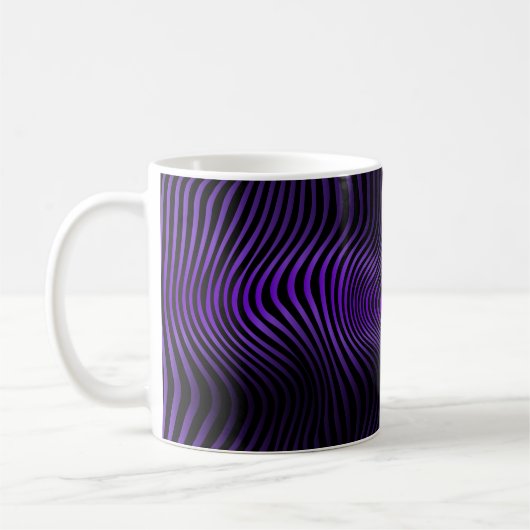 Mug Abstrait texture marbre arrière - plan avec lin br (Gauche)