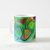 Mug abstrait Tourbillonnant 4.144 (Devant gauche)