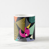 Mug Abstrait triangles modernes arrière - plan motif i (Centre)