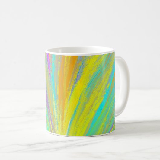Mug Abstrait Tropical Summer Fun (Devant droit)