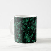 Mug abstrait vert (Devant gauche)