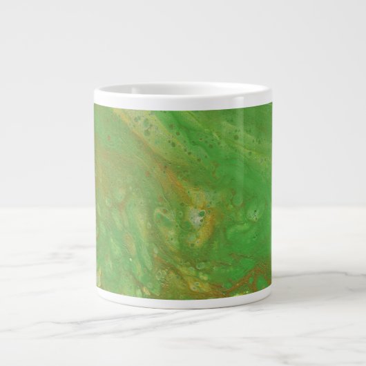Mug Abstrait Vert Doux Nashville 2 (Devant)