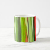 Mug Abstrait Vertical Vert 422 (Devant droit)