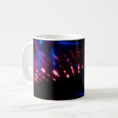 Mug Abstrait violet arrière - plan créatif. illustrati (Devant gauche)