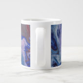 Mug Abstrait Violet Vibrant Vape (Dos)