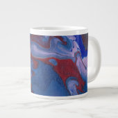 Mug Abstrait Violet Vibrant Vape (Devant droit)
