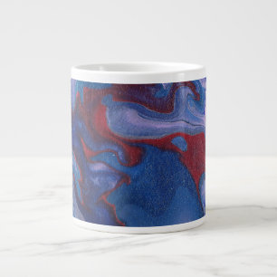 Mug Abstrait Violet Vibrant Vape