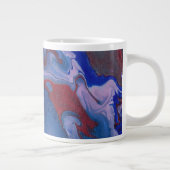 Mug Abstrait Violet Vibrant Vape (Droite)
