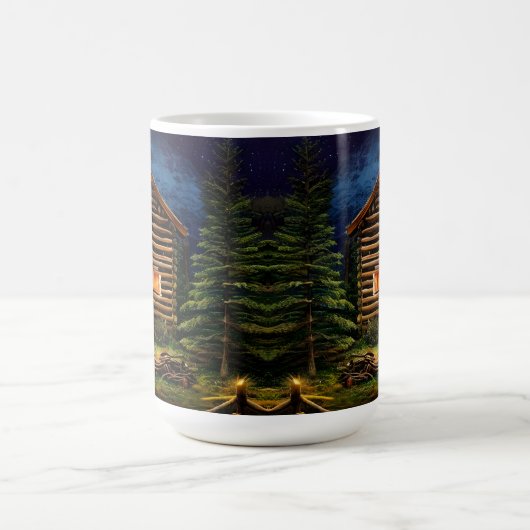 Mug Abstrait Wilderness Little Cabine (Centre)