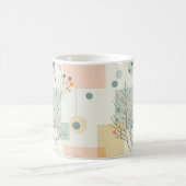 Mug Abstrait Zen Botanical Pastel Motifs (Centre)