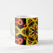 Mug Abstraite lumière dorée sur scène. (Devant gauche)