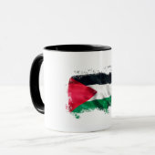 Mug abstrak Ekspresionisme palestina (Devant gauche)