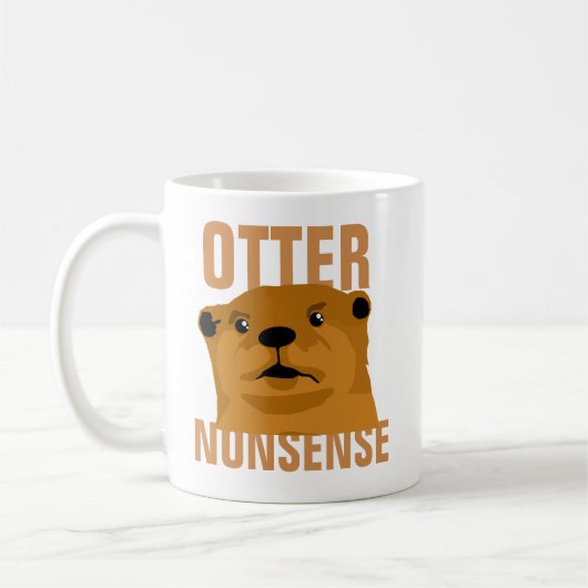 Mug Absurdité de loutre (Gauche)