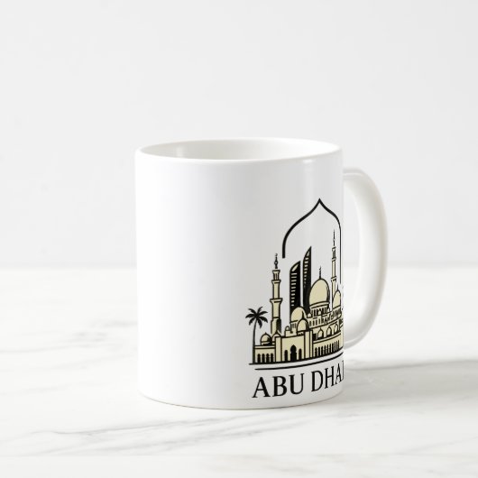 Mug Abu Dhabi (Devant droit)