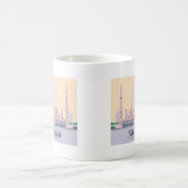 Mug Abu Dhabi UAE Pastel Travel (Centre)