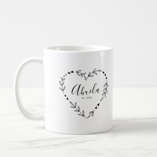 Mug Abuela Année Est. (Gauche)