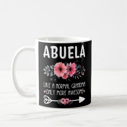 Mug Abuela Comme Grand-Mère Normale Seulement Plus Awe (Gauche)