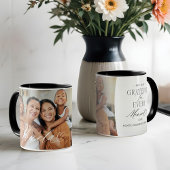 Mug Abuela Script Heart Grateful Chaque Moment Photo
